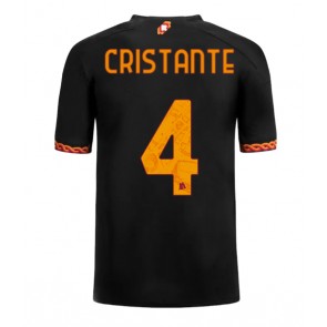 AS Roma Bryan Cristante #4 Rezervni Dres 2023-24 Kratak Rukavima